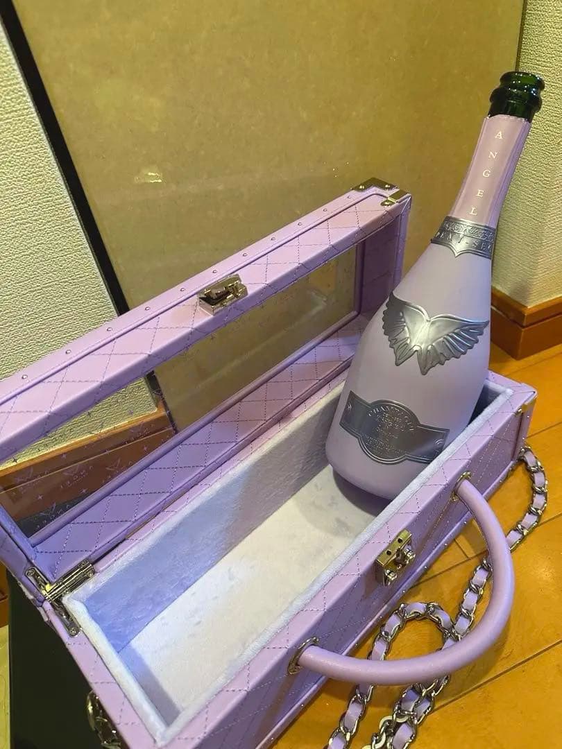 限定カラー紫ドゥミセック エンジェル レザー