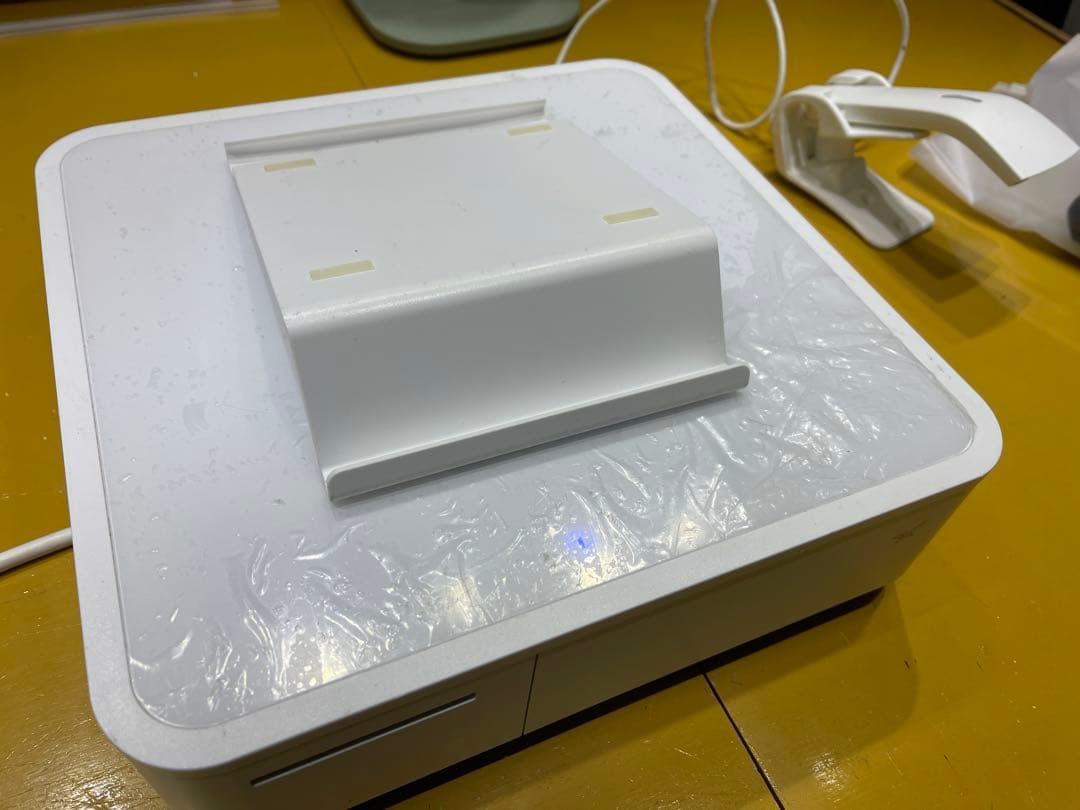 【美品】スター精密 mPOP エアレジ対応 バーコードリーダー・スタンド付