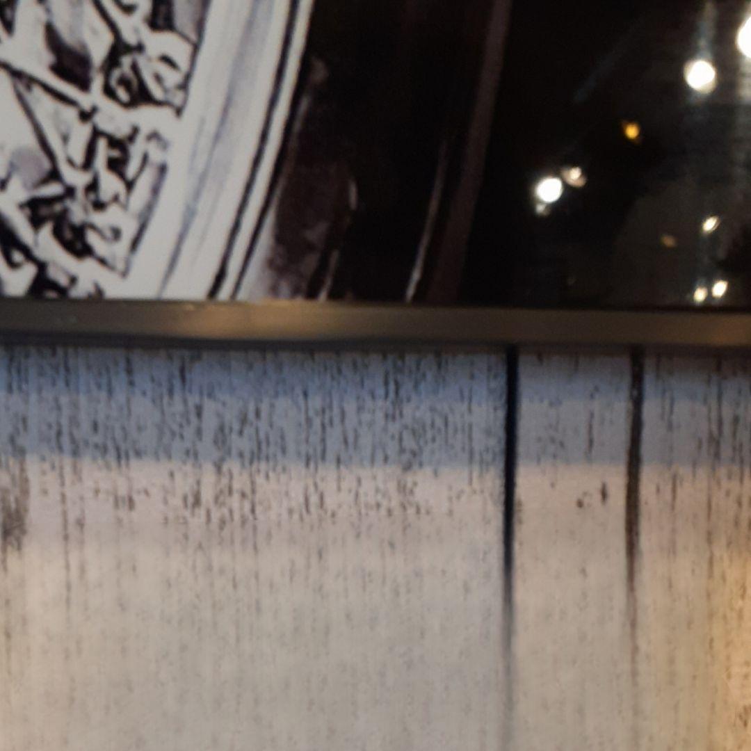 輸入雑貨　特殊強化ガラスアート　『CHANEL』　モノクロ　ミラーアート