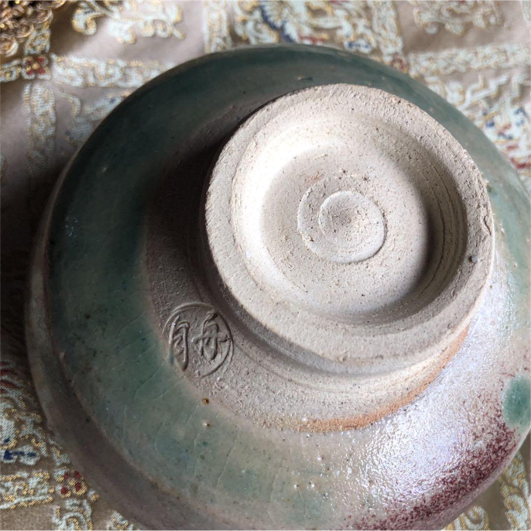 越中木葉焼　茶碗