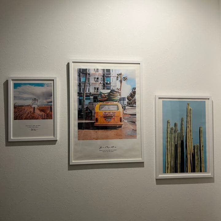 アート　ポスター　額縁付き