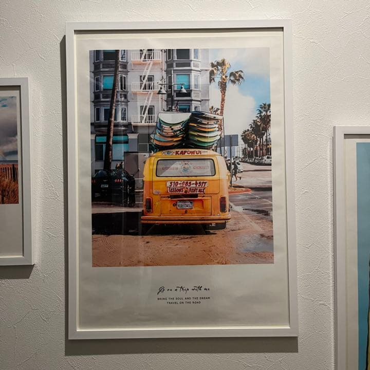 アート　ポスター　額縁付き