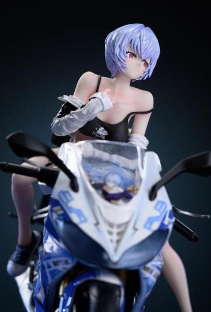 新世紀エヴァンゲリオン　綾波レイ　バイク ガレージキット　フィギュア