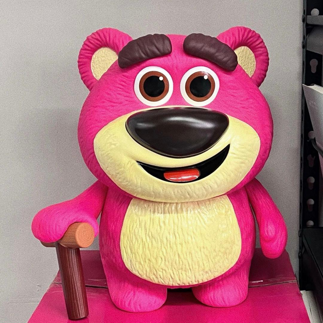 ストロベリーベアフィギュア 約36cm ピンク