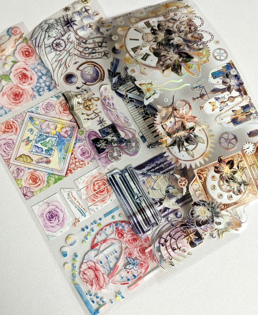 海外マステ♡PET素材　切り売り　20シート  75