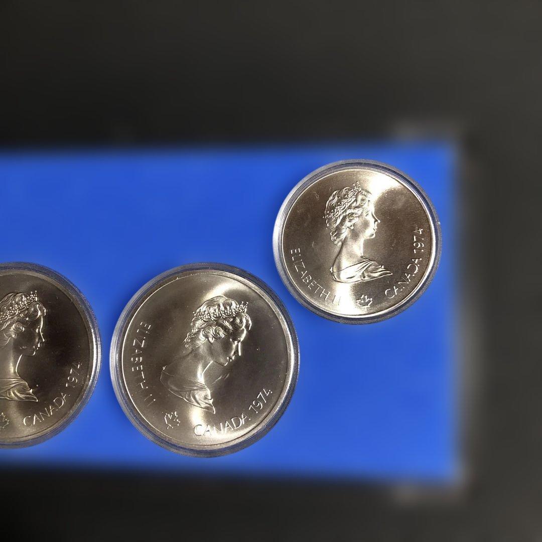 ね*読様 オリピック モントリオール大会 記念銀貨