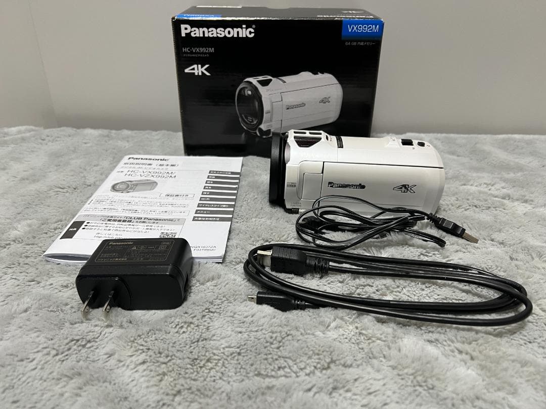 Panasonic HC-VX992M 4Kビデオカメラ