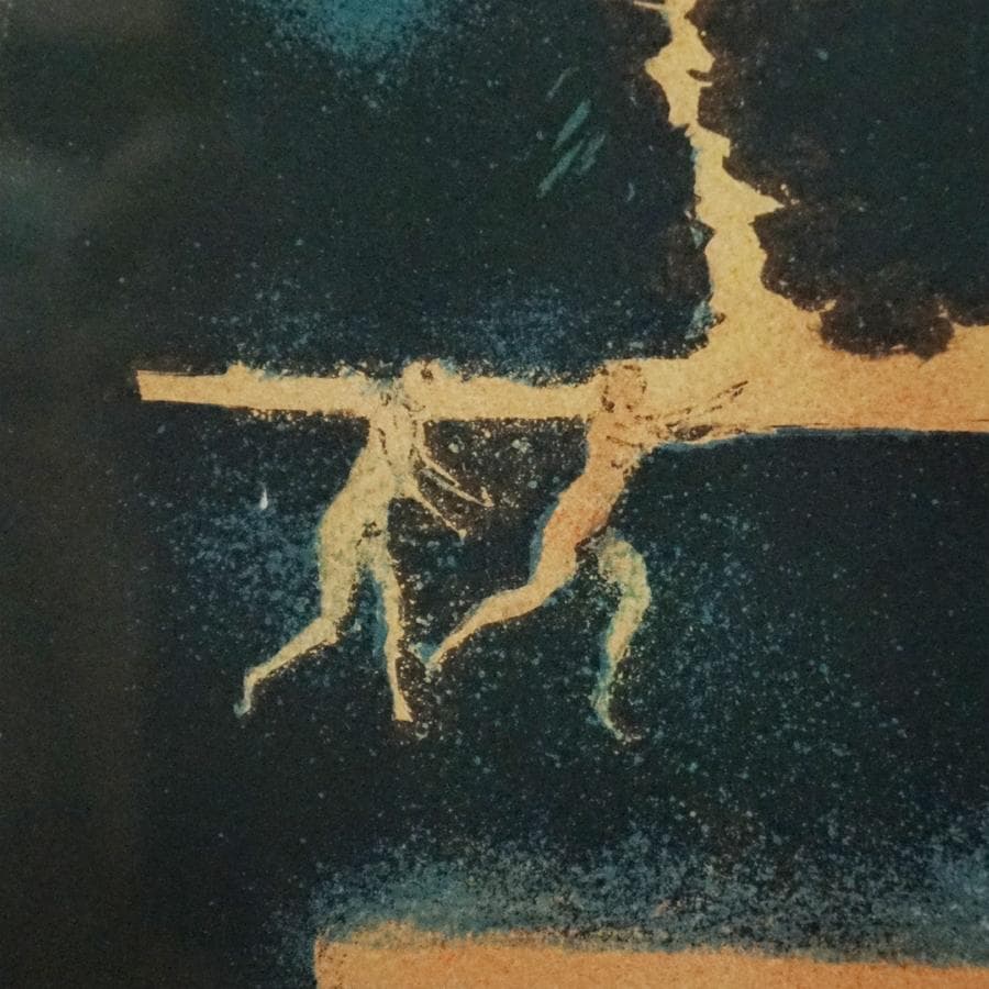 ポール・ギアマン 56/175 大判 リトグラフ 絵画 美術 芸術 額装 美術品