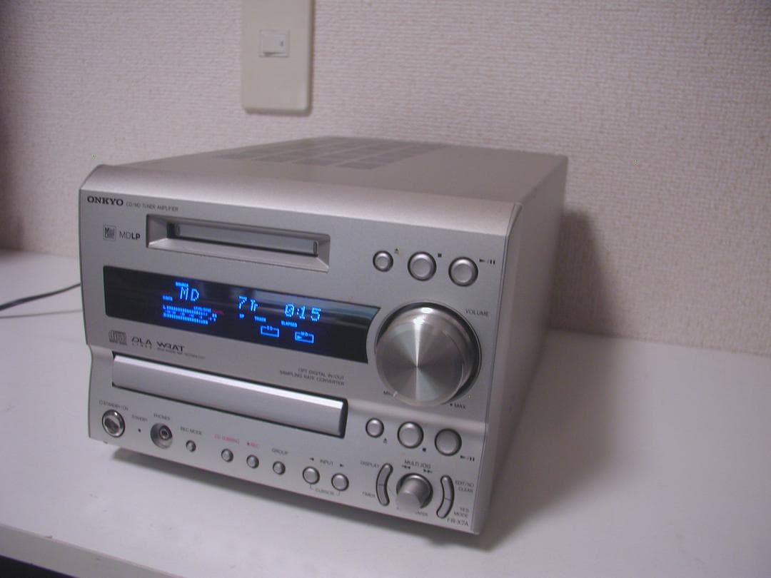 FR-X7A ONKYO オンキョー MD/CD ☆☆B☆☆