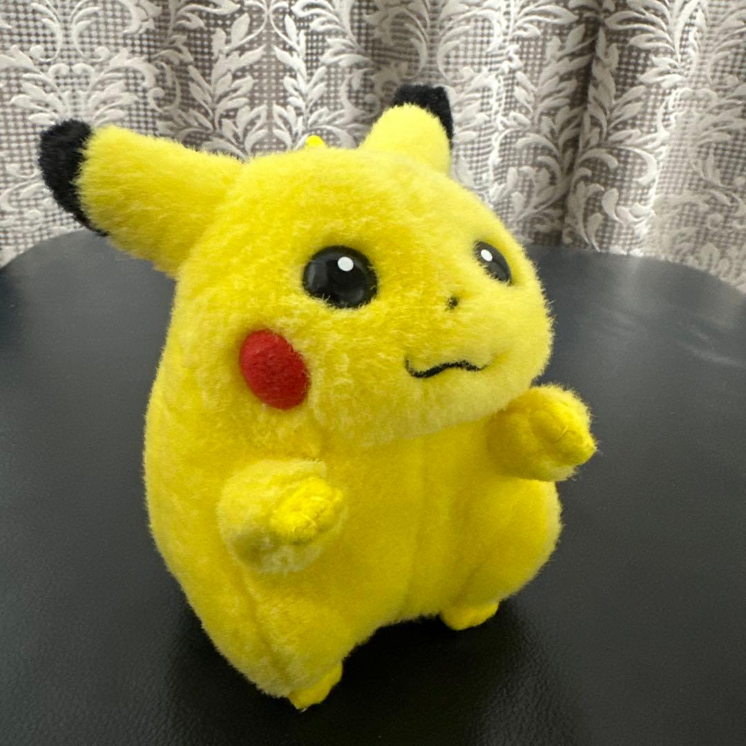ポケモン ピカチュウ ぬいぐるみ 初期 初代 TOMY タカラトミー 顔良極美品