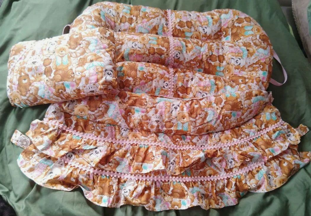 ペットカート用♪あごのせクッション♪マット♪まくら♪ハンドメイド♪バギー♪美品