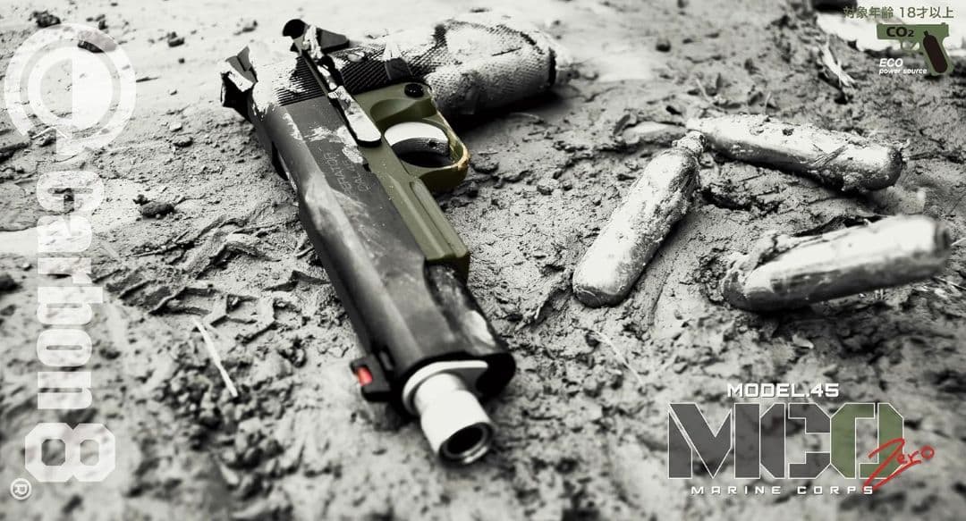 新品未使用 Carbon8 M45 MCO CO2 ガスブロ ハンドガン 2