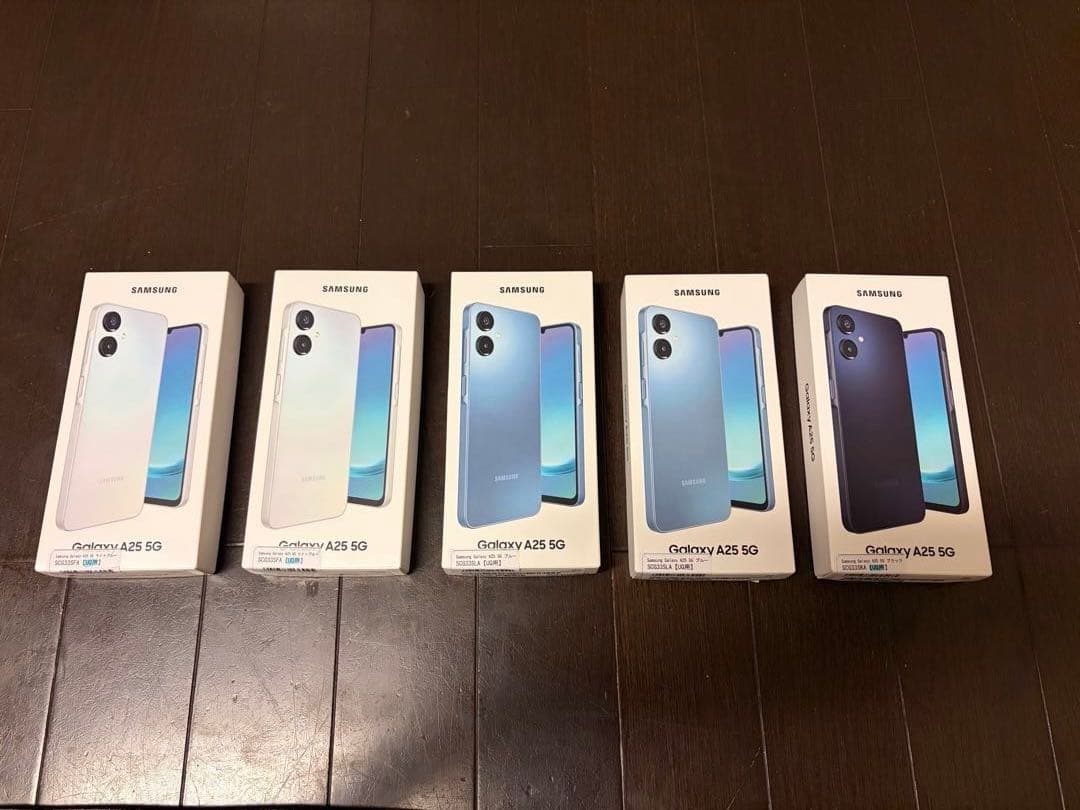 Samsung Galaxy A25 5G 5個セット