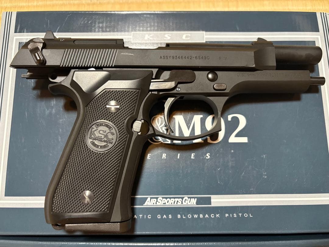 KSC U.S.9MM M9 07HK HW エアーガン