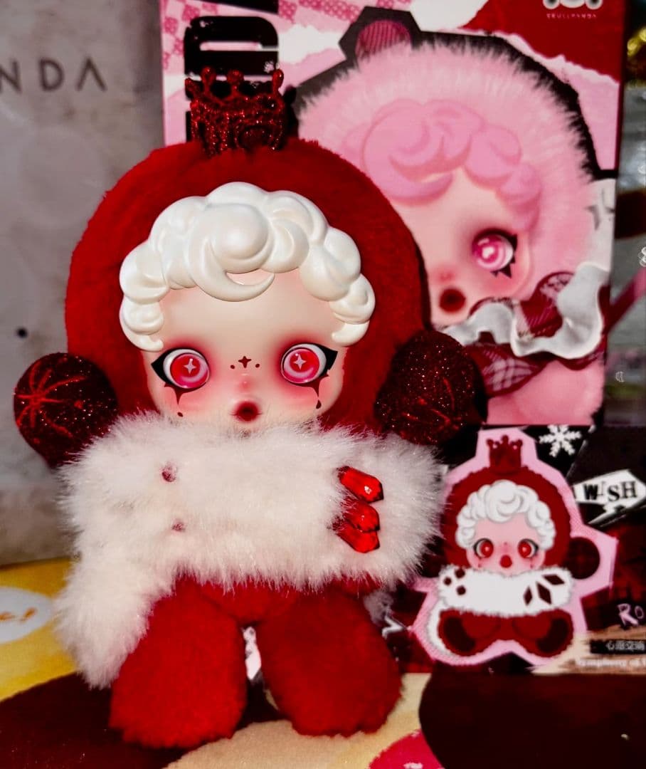 く*！様 POPMARTスカルパンダWinter Symphonyぬいぐるみ シ