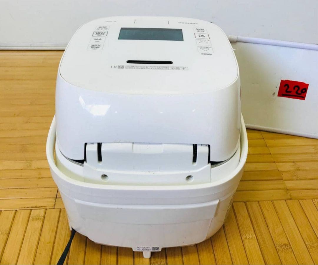 TOSHIBA真空圧力IH炊飯器 炎匠炊き RC-10VXT/2022年製動作品