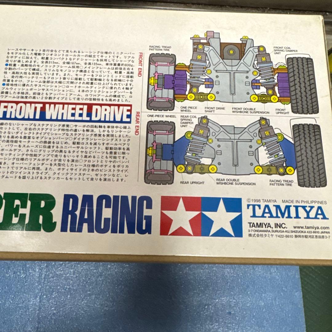 タミヤ 1/10 電動ラジオコントロールカー シリーズ ミニクーパー レーシング