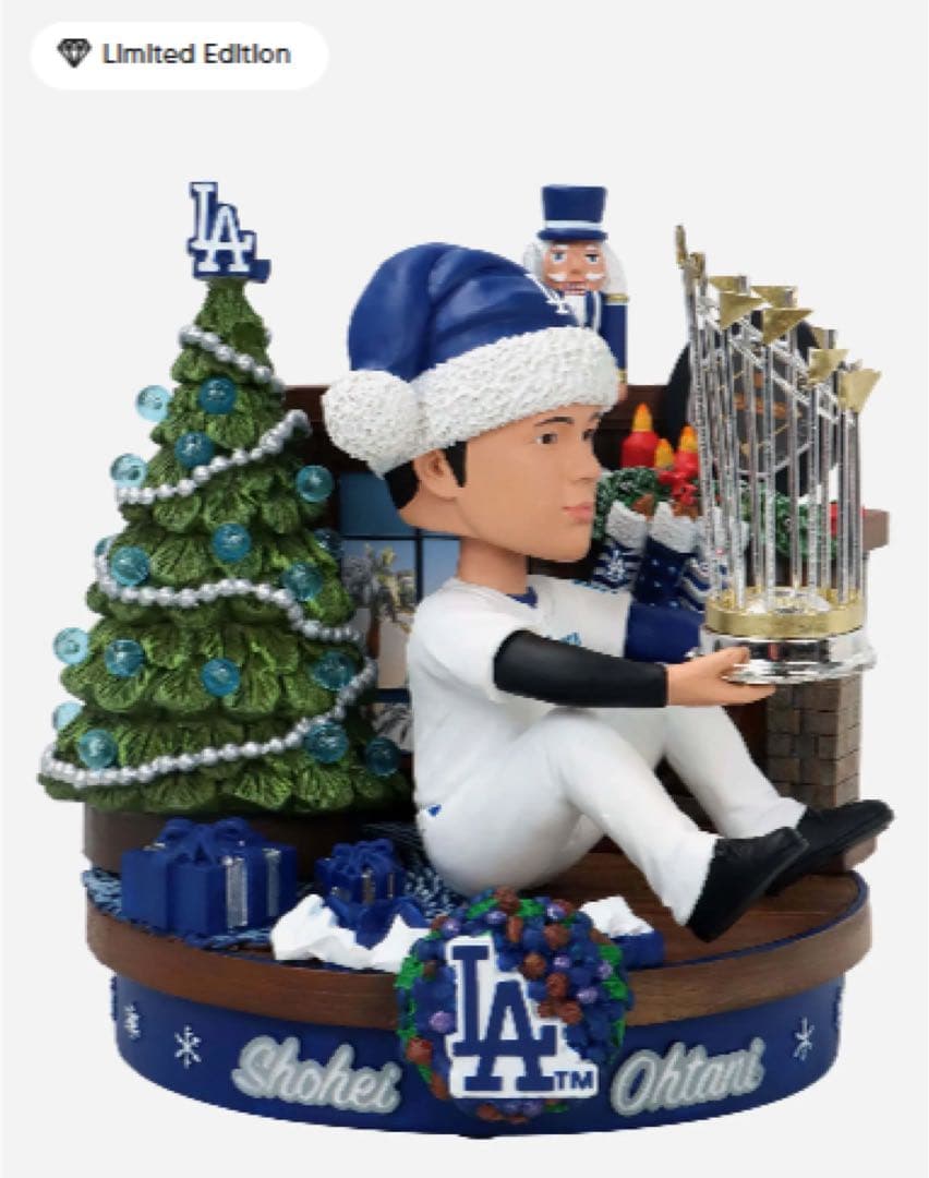 ワールドシリーズチャンピオン&ナ・リーグ MVP記念 大谷翔平ボブルヘッド