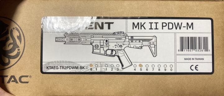 TKB　クライタック　トライデントMkⅡ PDW-M