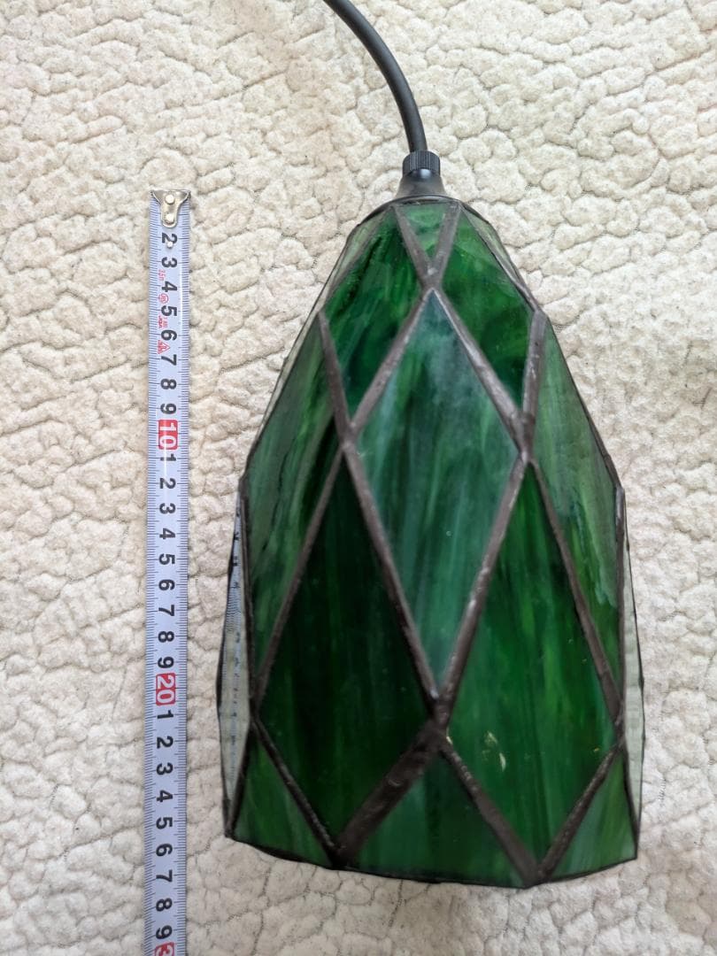 レトロな照明器具　天井照明　ステンドグラス　maxray