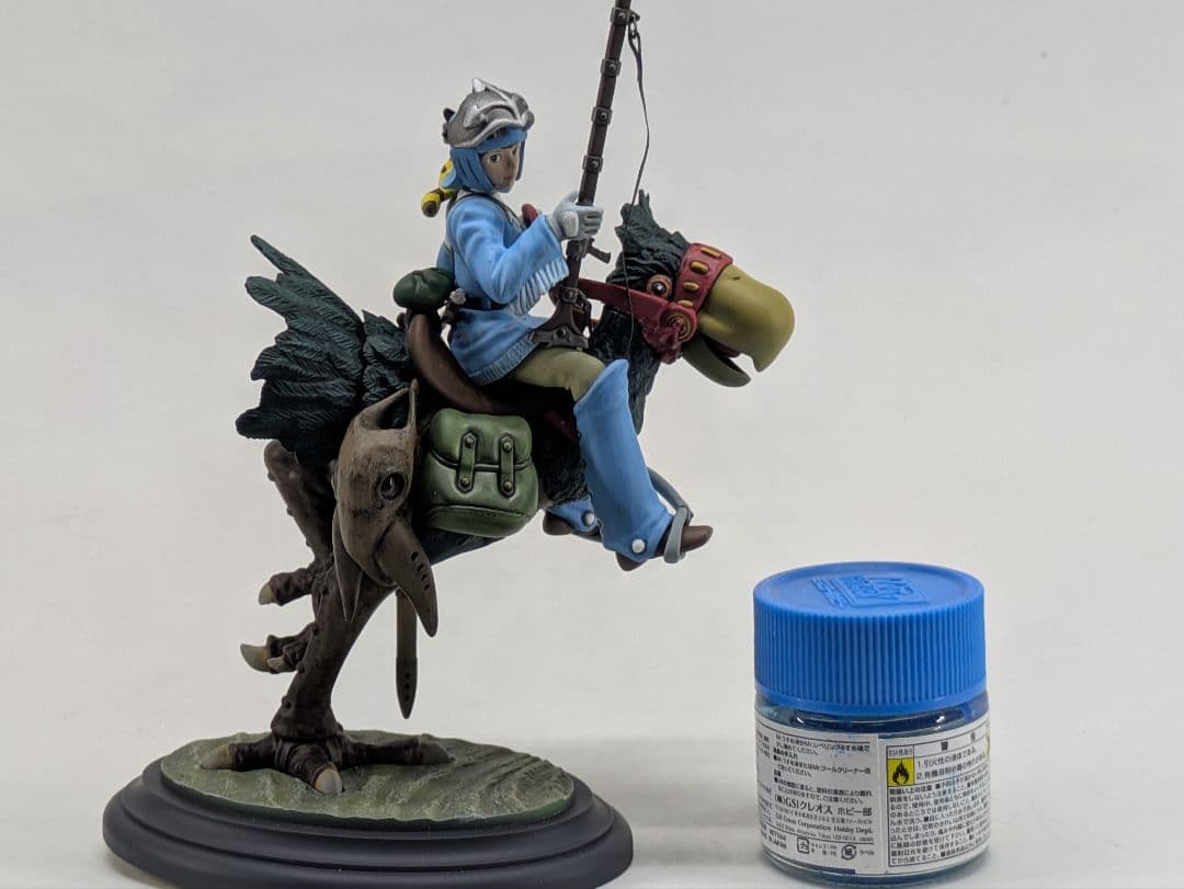 風の谷のナウシカ　1/20『カイに乗るナウシカ』　プラモデル完成品