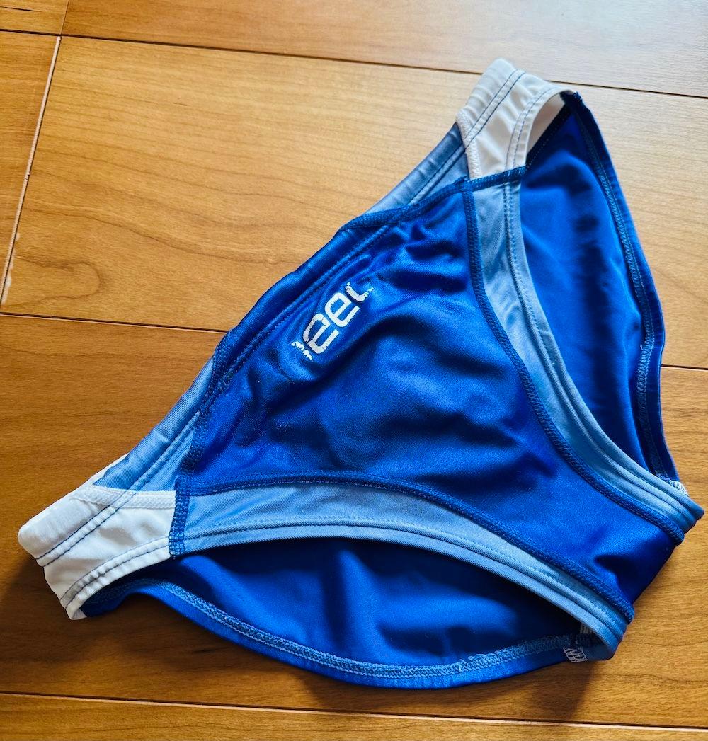 SPEEDO アクアスペック RQ632 ブルー×ホワイト　Mサイズ 競パン