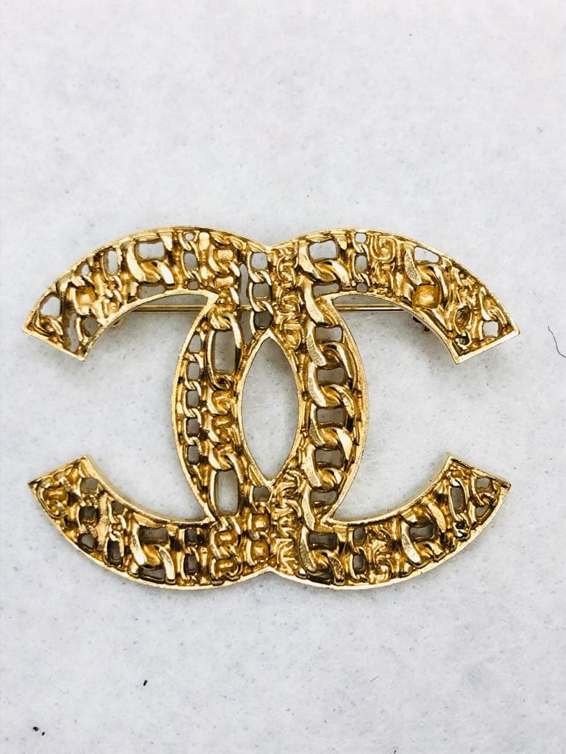 シャネル ブローチ ココマーク ゴールド金具