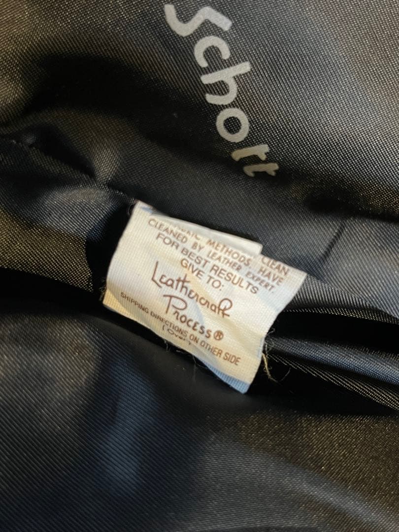 Schott AT101 34ショット シングルライダースジャケット USA製