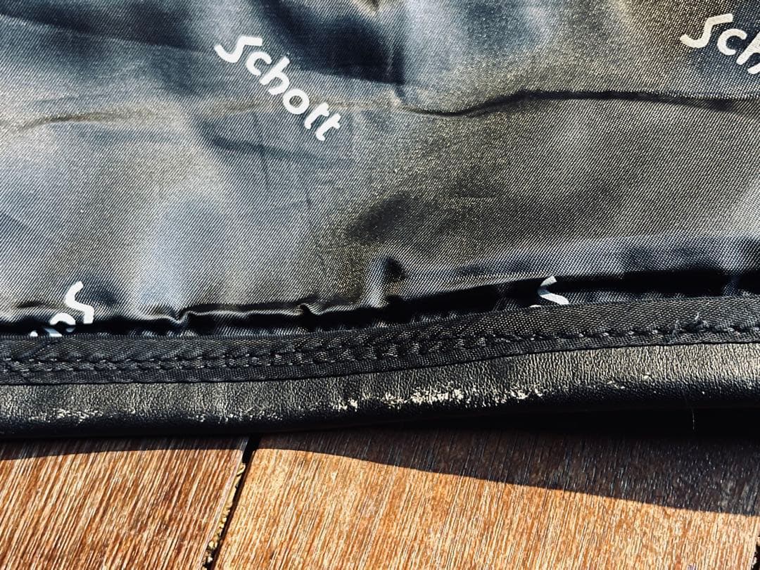 Schott AT101 34ショット シングルライダースジャケット USA製