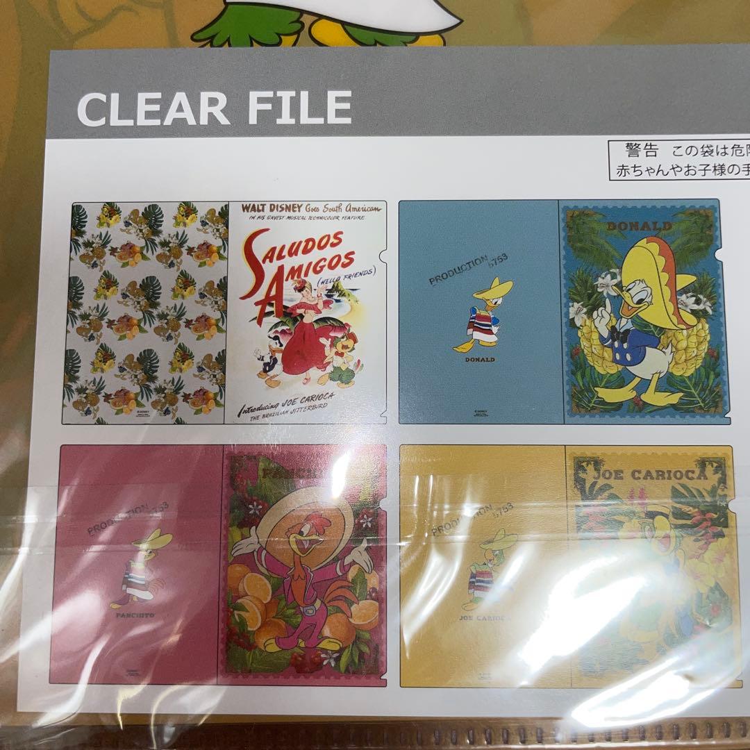 ディズニー　三人の騎士　クリアファイル　ポストカード