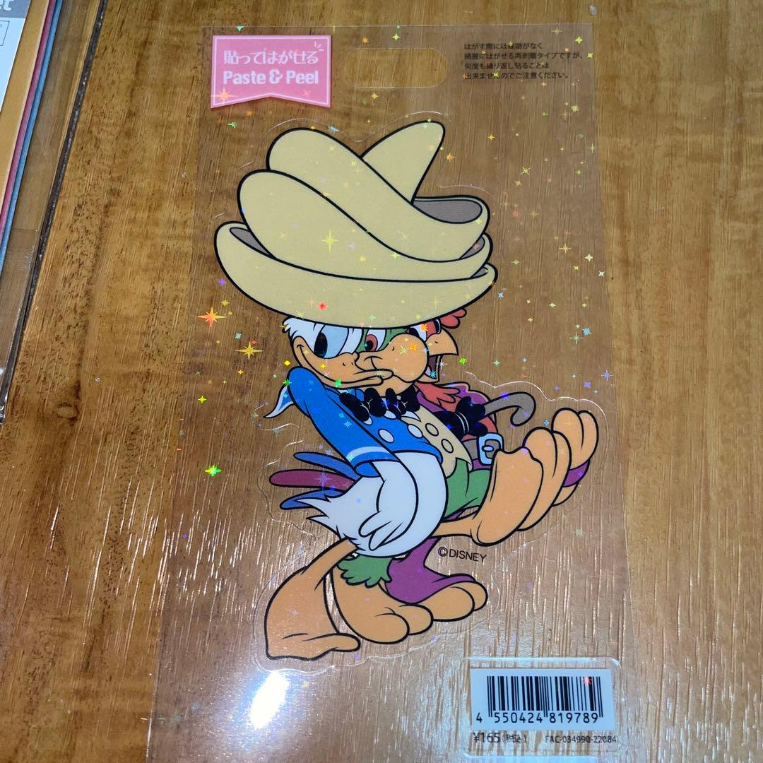 ディズニー　三人の騎士　クリアファイル　ポストカード