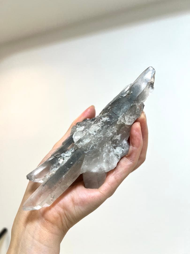 美✨超希少✨AAAA幻グレーリチウム ファントム レムリアン✨天使の翼DTワンド