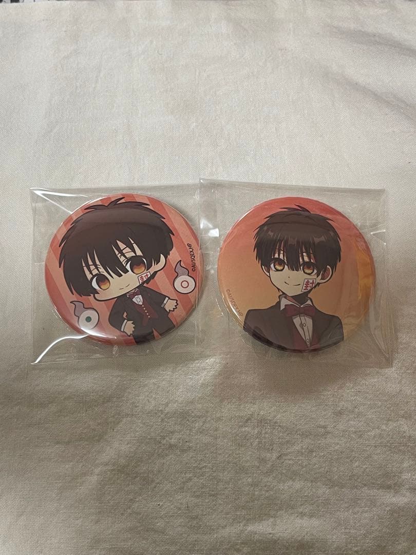 地縛少年花子くん 正装 缶バッジ ぷにキャラ