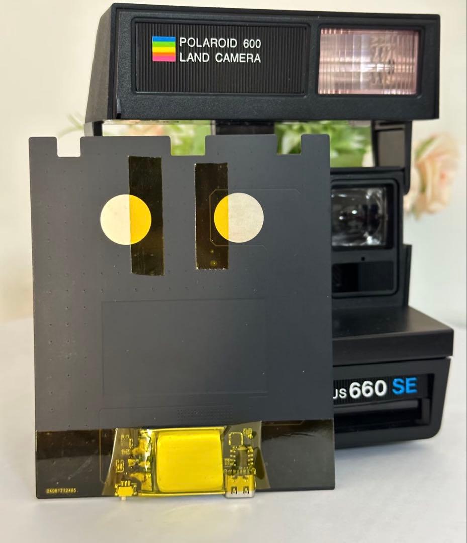 Polaroid 600シリーズ対応 改造（i-Typeフィルム使用可）