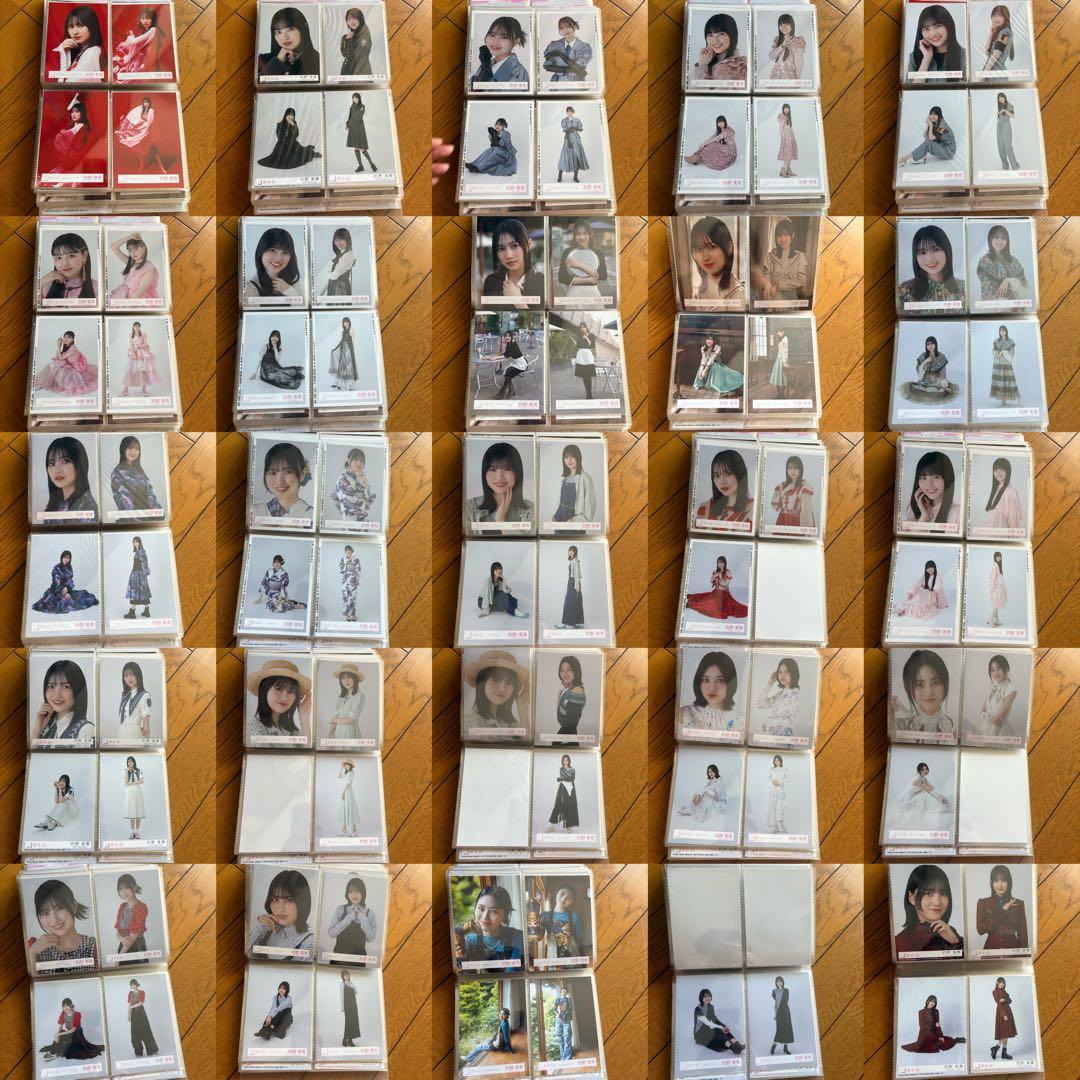 L*i様 櫻坂46 3期生 的野美青 生写真 54コンプ＋α まとめ売り