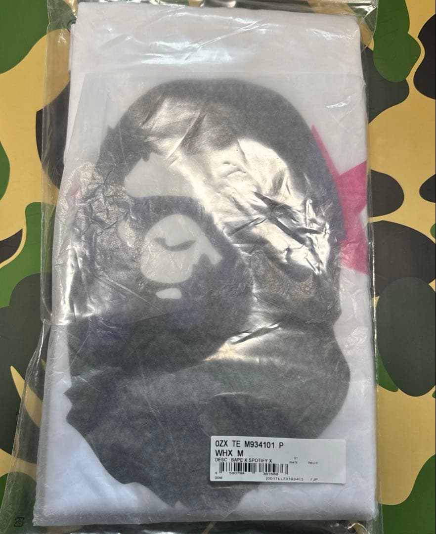 Mサイズ　BAPE Spotify SYNA Central Cee Tシャツ