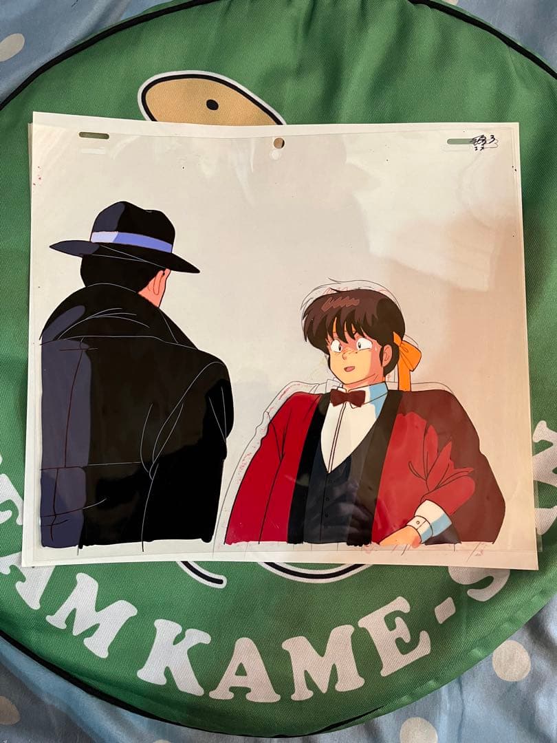 めぞん一刻　五代裕作　四谷　セル画&原画？動画？セット