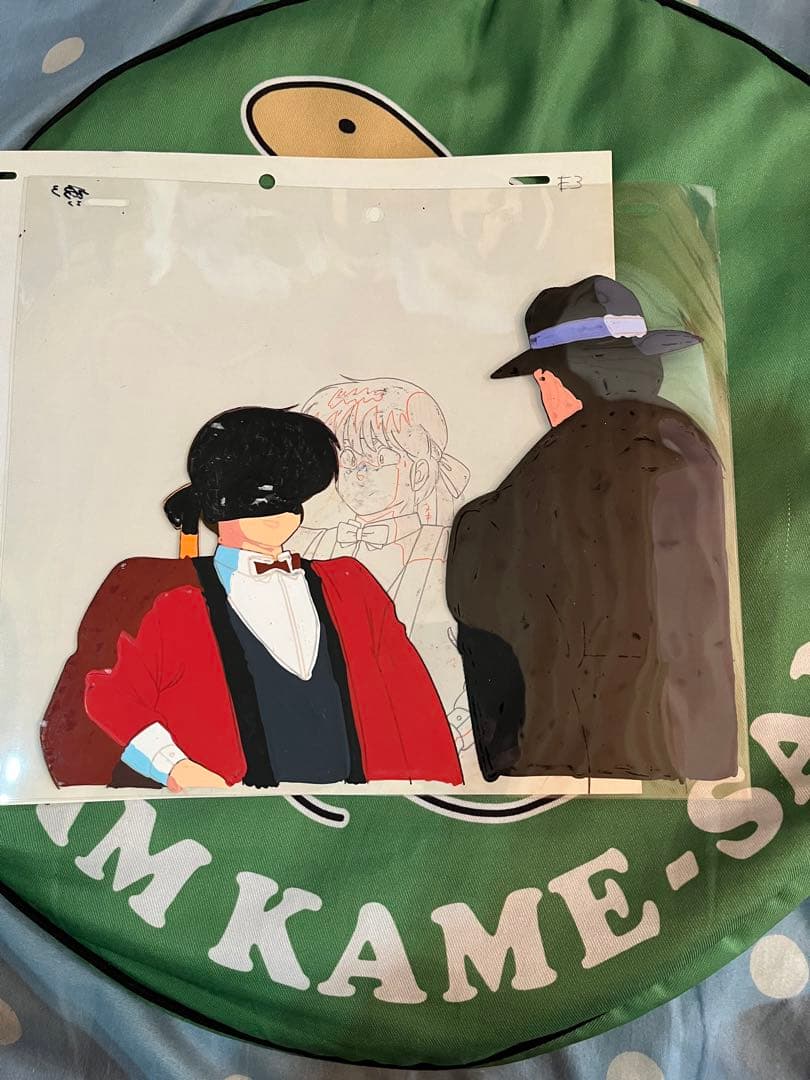 めぞん一刻　五代裕作　四谷　セル画&原画？動画？セット