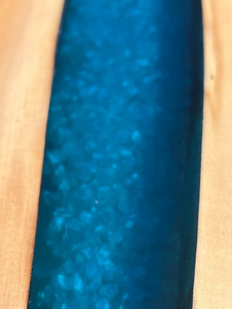 【ナラ】オシャレテーブル　レジンテーブル　リバーテーブル