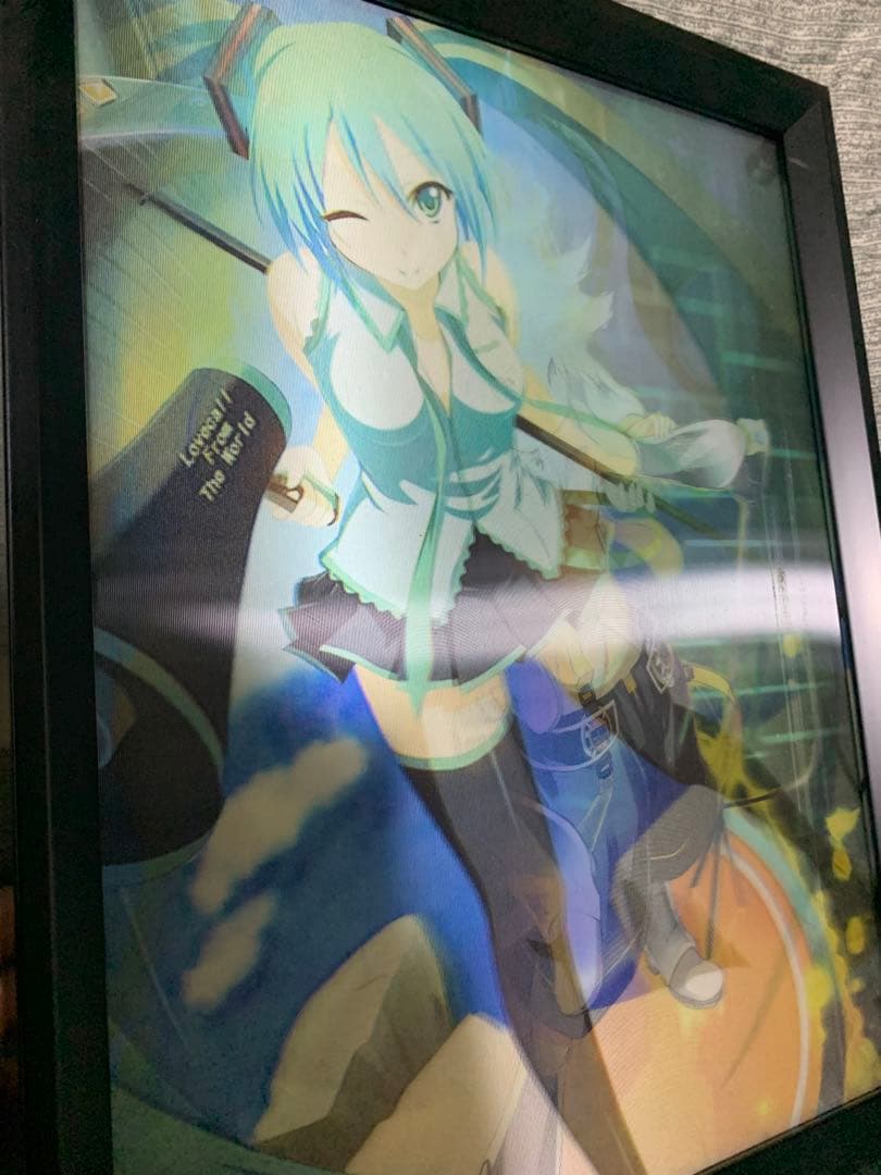初音ミク　鏡音リン　レン　巡音ルカ　レンチキュラーアート