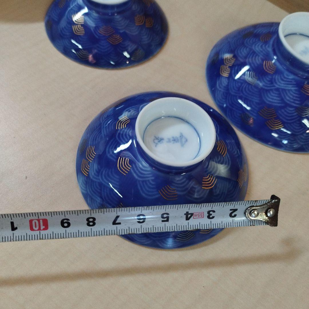 深川製磁　宮内庁御用達　西海波　居蘇器揃