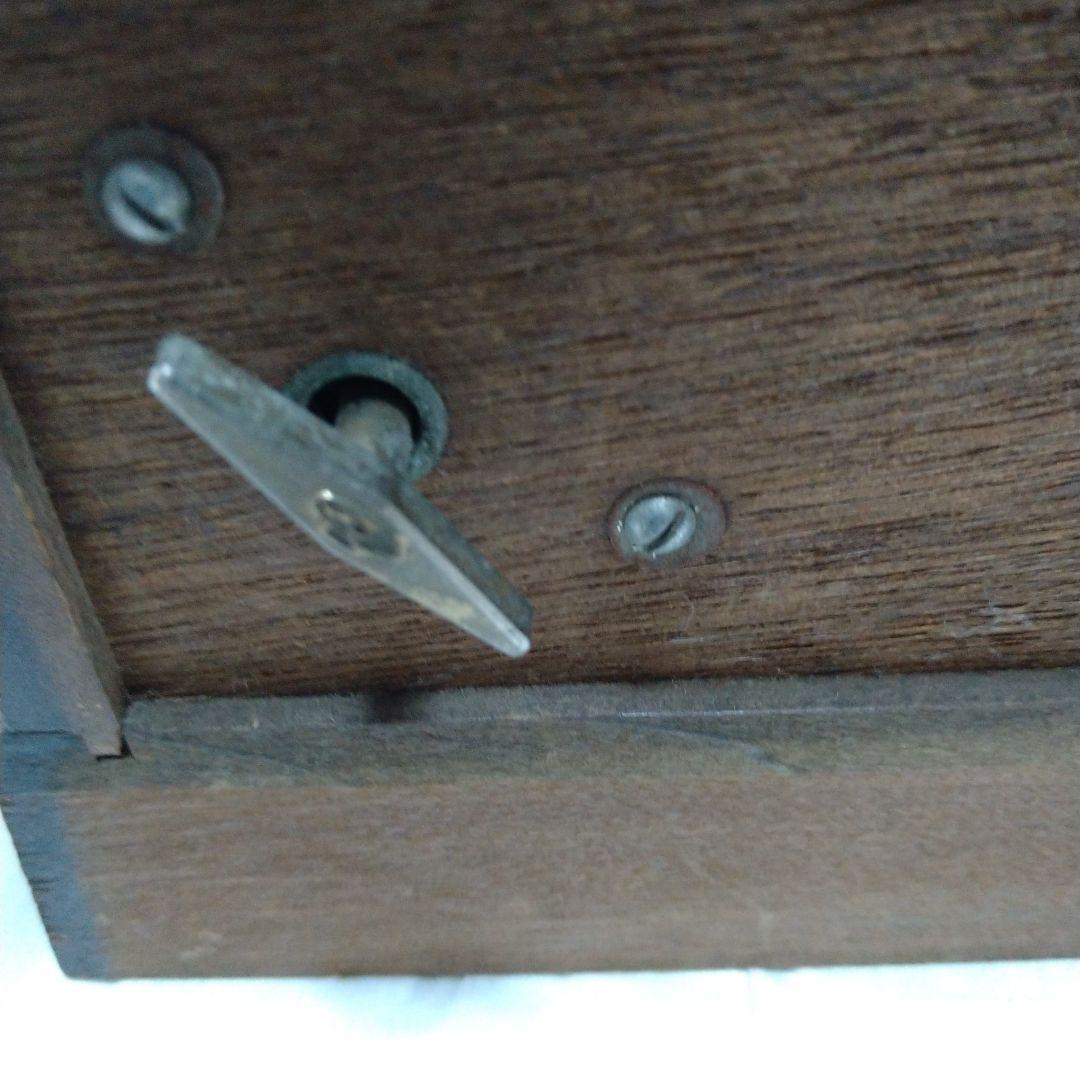 昭和レトロ　ヴィンテージ　和箪笥　小物入れ　オルゴール　木製