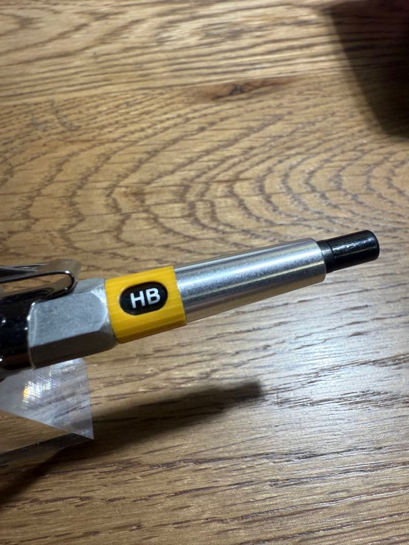 廣瀬鐵筆堂 六角軸 アルミ PG5カスタム クリップ付き