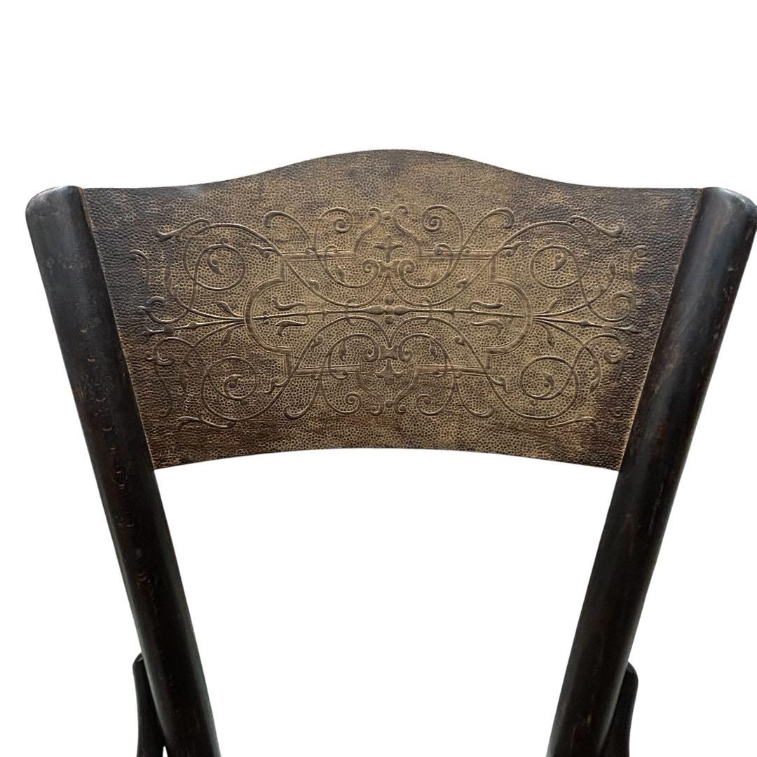 激レアアンティークTONベントウッドチェア パネルバック2脚 価値の解る方に!