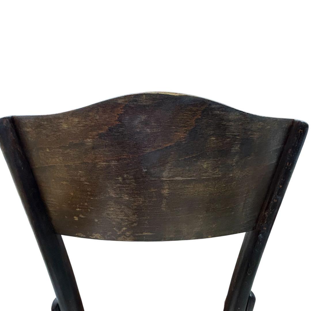 激レアアンティークTONベントウッドチェア パネルバック2脚 価値の解る方に!