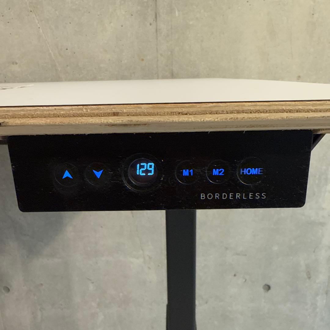 電動昇降デスク「FeEL」ホワイトメラミン 1400タイプ