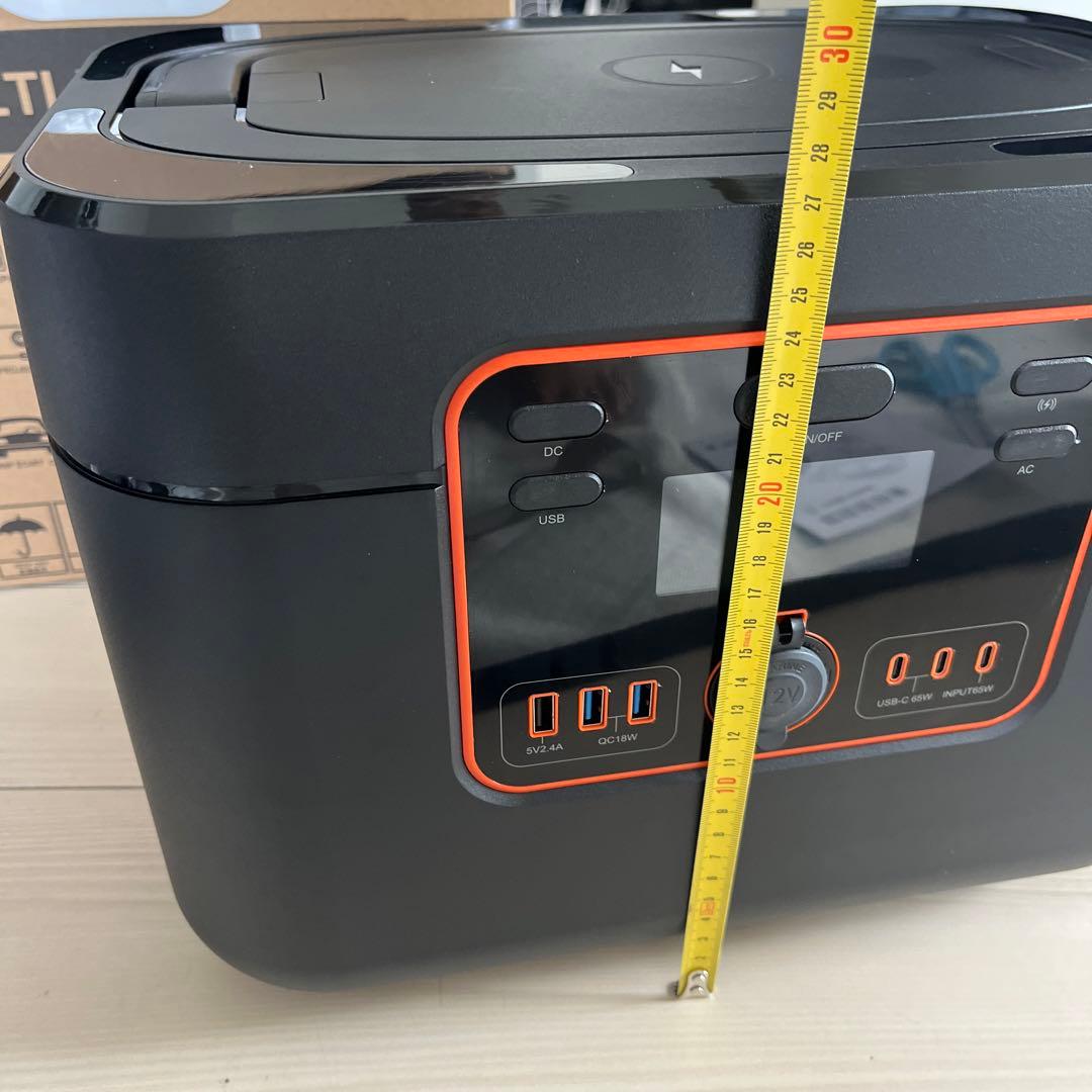 アウトドア充電式ポータブルインバーター　発電所　1200w 新品PSEマークあり