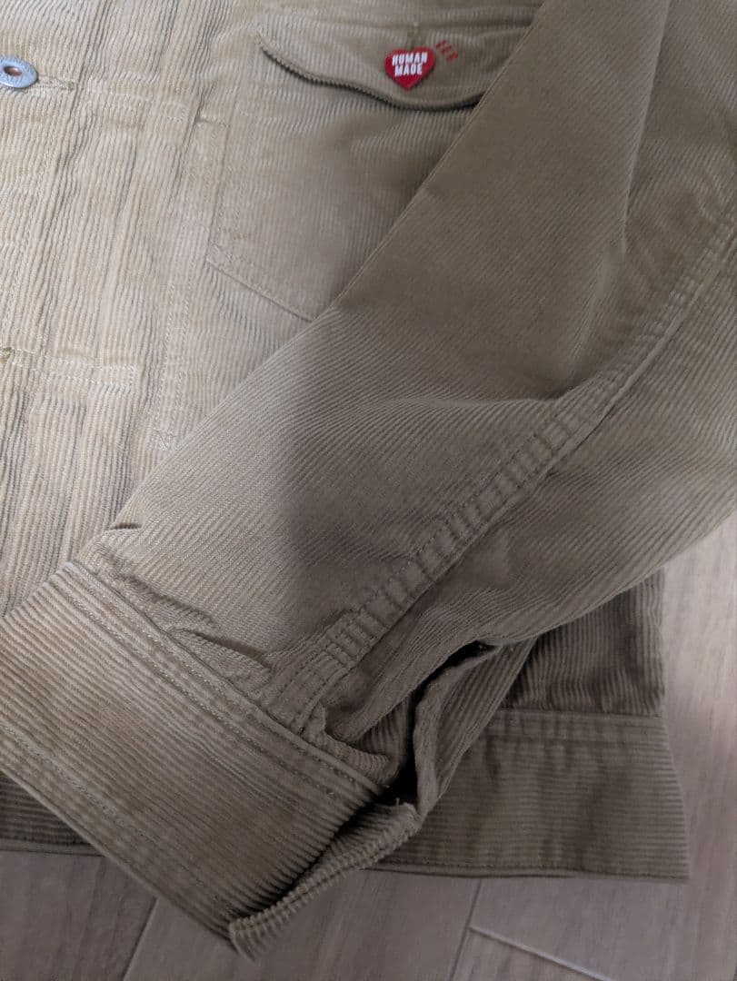ヒューマンメイド コーデュロイジャケット　L