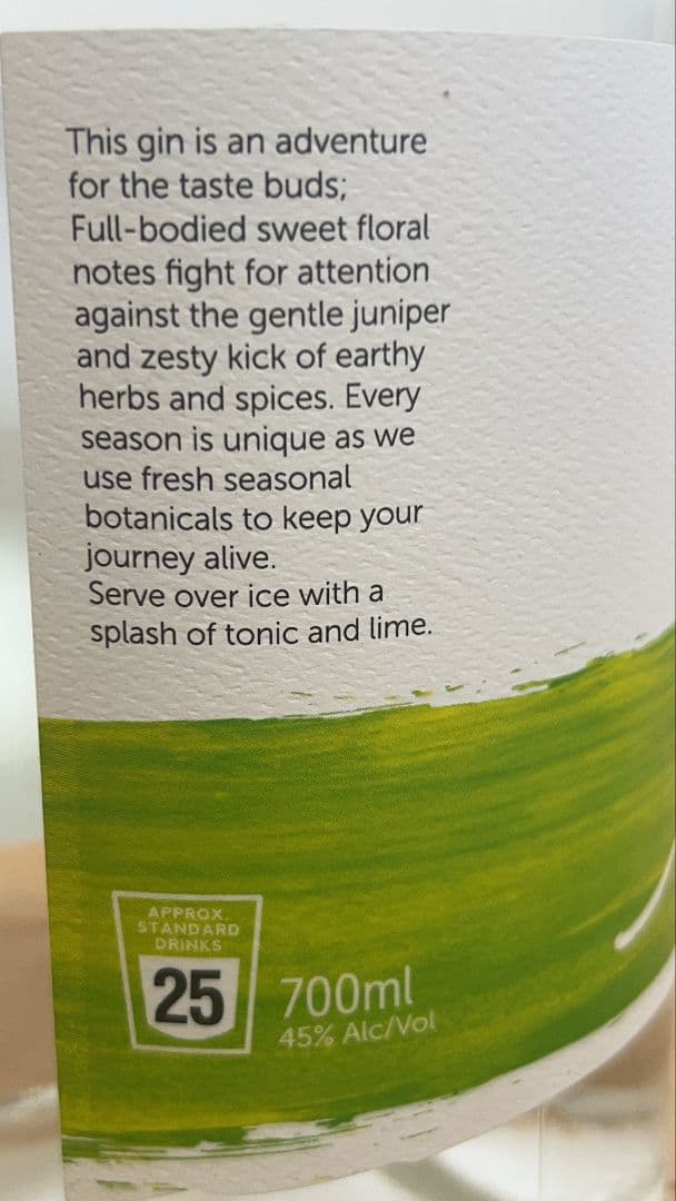 クラフト　ドライジン【オーストラリア産】