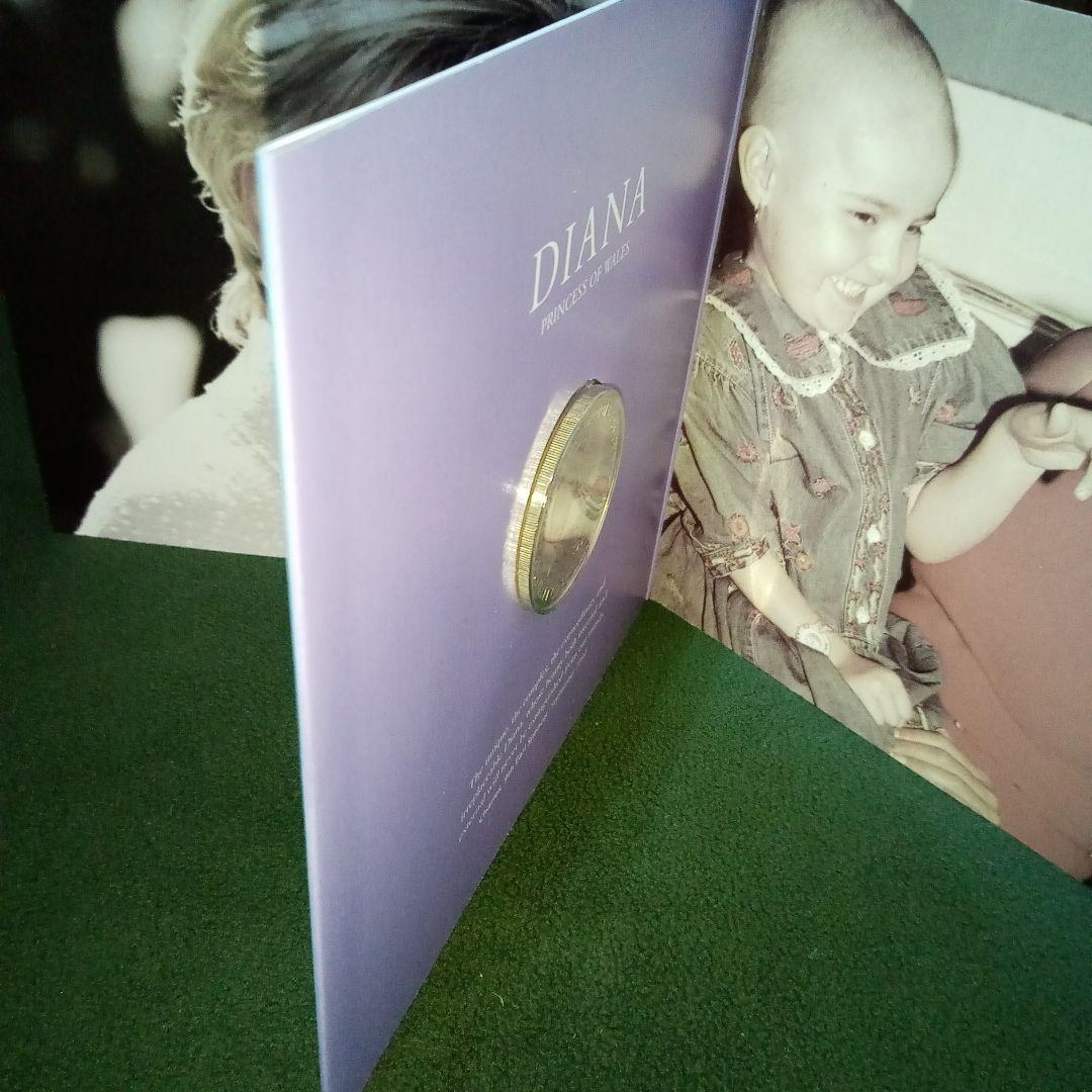 ダイアナ妃追悼記念 ５ポンド プルーフ白銅貨幣